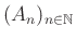 $ (A_n)_{n\in\mathbb{N}}$