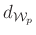 $ d_{\mathcal{W}_p}$