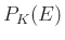 $ P_K(E)$