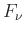 $ F_{\nu}$