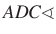 $ ADC\sphericalangle$