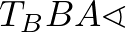 $T_BBA\sphericalangle$
