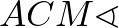 $ACM\sphericalangle$