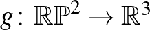 $g\colon {\mathbb{RP}}^2\to \mathbb{R}^3$