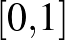 $[0{,}1]$