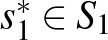 $s_1^*\in S_1$
