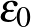 $\varepsilon_0$