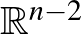 ${\mathbb{R}}^{n-2}$