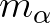 $m_{\alpha}$