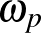 $\omega_p$