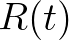 $R(t)$
