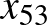 $x_{53}$