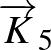 $\overrightarrow{K}_5$