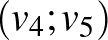 $(v_4;v_5)$