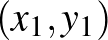 $(x_1,y_1)$
