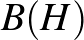 $B(H)$