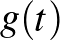 $g(t)$