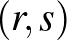 $(r,s)$
