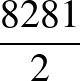 ${\frac{8281}{2}}$