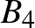 $\displaystyle B_4$