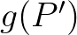 $g(P')$