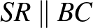 $SR\parallel BC$