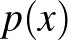 $p(x)$