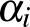 $\alpha_i$