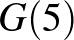 $G(5)$